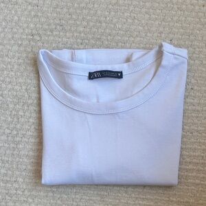 Zara Classic White Tee